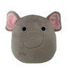 Nueva muñeca salamandra transfronteriza, dinosaurio Hexagonal, almohada con forma de seta de vaca, muñeco de tiburón, juguete de peluche al por mayor