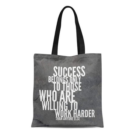 KDAGR Canvas Tote Bag Amazing Inspirational and Motivational Awesome Best Empowering Encouraging Reusable Shoulder Grocery Shopping Bags