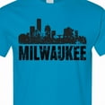 thumbnail image 4 of Inktastic Milwaukee Skyline Grunge T-Shirt, 4 of 5