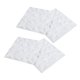 thumbnail image 4 of 12 paneles texturizados 3D para fondo de pared interior, panel decorativo para sala de estar, dormitorio, blanco mate, 500 x 500 mm, 4 of 14
