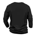 GITpoo Mens Long Sleeve Henley Shirts Men's Outdoor Vintage Vneck