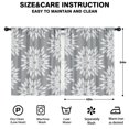 thumbnail image 2 of Blackout Kids Curtains,Boho Bohemia Pioneer Flower Art Childrens Insulated Curtains Set Of 2,Bedroom Essentials,Toddler Room Decor 42"x54"(106x137cm), 2 of 4