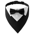 thumbnail image 1 of Perro boda esmoquin Bandana cómodo Formal mascota Coll pa fiestas Negro Zulema Collar de pajarita para mascotas, 1 of 7