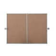 thumbnail image 2 of Elegant Kitchen and Bath Amoura 40X30 Pivot Mirror In Silver, 2 of 15