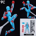 thumbnail image 1 of (Assembly Completed) T13 Action Figure Set,Dummy 13 Robot Action Figure, Lucky 13 Collectible Action Figure Articulated, 1 of 4