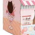 thumbnail image 4 of Casa de cartón para gatos, segura, saludable, resistente al desgaste, portátil, con hierba gatera, Ice House, 4 of 7
