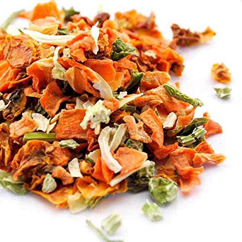 2 Pound Bag of Vegetable Soup Blend Dried Dehydrated Vegetable Flakes to Make Ramen Noodle or Soup