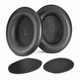 thumbnail image 5 of RHEA- Black/Gold Ear Pads Cushion Earmuffs For Jbl Tour One /Tour One M2 Headset Tii, 5 of 6