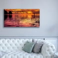 thumbnail image 4 of Epic Graffiti 'Paddling Into The Sunset' by Jonathan Ross, Canvas Wall Art, 60"x30", 4 of 8