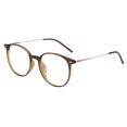 thumbnail image 2 of Gafas simples de montura grande multilaterales anti-luz azul, hechas de vidrio, metal y resina., 2 of 6