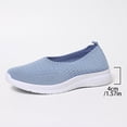 thumbnail image 6 of Rokment Orthopedic Walking Running Tennis Shoes for Women 2026 Comfortable Mesh Arch Support Slip on Socks Memory Foam Driving Nursing Work Sneakers Light Blue Size 8, 6 of 6