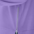 thumbnail image 5 of JGGSPWM Womens 2024 Fashion Sweatshirts Side Split Zipper Oversized Sweatshirt Basic Tops Long Sleeve Fall Casual Lightweight Pullovers Purple XXL, 5 of 5