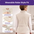 thumbnail image 2 of KEKOY Heating Pad for Back, Neck & Shoulders Relief, FSA/HSA Electric Heat Pad with 4 Heat Settings, 2-Hour Auto Shut-Off, Fast Heating, Detachable Belt, 24" x 33", Beige, 2 of 12