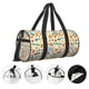 thumbnail image 3 of Fotbe Peanuts 8 Bolsa Deportiva de Lona Plegable con Estampado, Bolsa de Gimnasio con Bolsillo Seco/Húmedo, Bolsa de Viaje Ultraligera de Gran Capacidad, 3 of 6