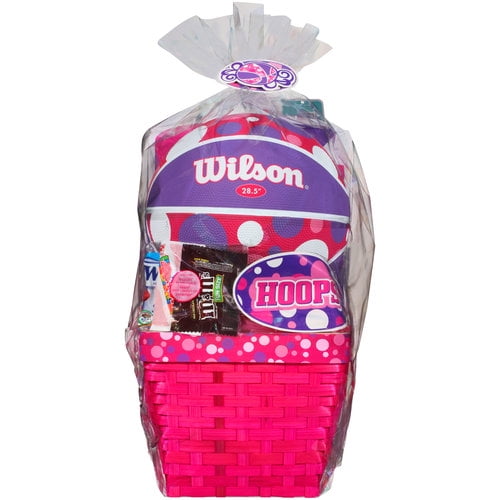 Wondertreats Girls Wilson Basketball Hoop! Easter Basket