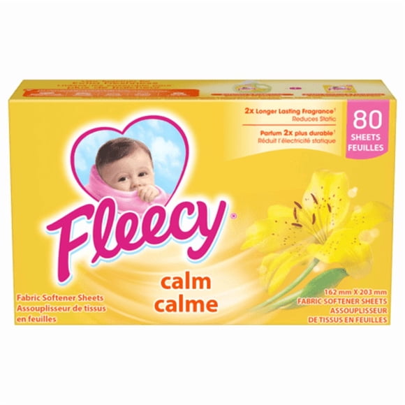 Fleecy Fabric Softener Sheet Vanilla