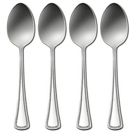 Oneida Stainless Needlepoint 6" Teaspoon (Set of Four)
