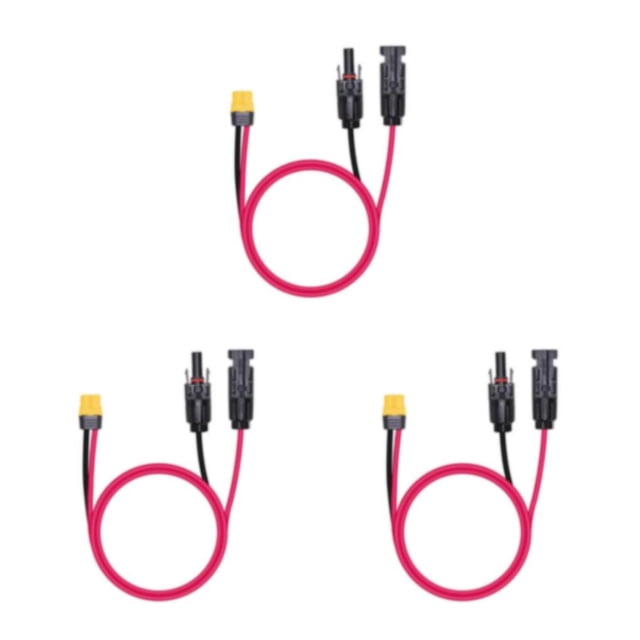 Ounissouiy Cable de carga solar para adaptador de XT60 conector Type1 NO1