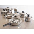 thumbnail image 1 of Vapo-Seal 7 Ply T304 17 pc Stainless Steel Cookware Set, 1 of 4