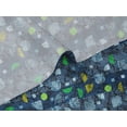 thumbnail image 5 of oneOone Velvet Midnight Blue Fabric Geometric Texture Fabric For Sewing Printed Craft Fabric By The Yard 58 Inch Wide, 5 of 5