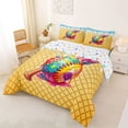 thumbnail image 2 of Erosebridal Colorful Cream Baseball Full Size Comforter Sets,Ball Sport Theme Bedding Sets For Boys,Reversible,3-Piece, 2 of 7