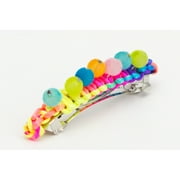 Cousin DIY 2 French Barrette, Silver Metal Hair Clips, 40 Piece