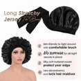thumbnail image 4 of Satin Beanie Silk Beanie For Sleep Double Layered Satin Lined Hair Beanie With Tie Bonnets For Women Natural Curly Hair, 4 of 4