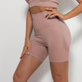 thumbnail image 6 of Women's Scrunch Butt Lifting Workout Shorts Seamless Gym Biker Squat Proof Spandex Yoga Running Shorts, 6 of 7