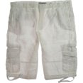 thumbnail image 1 of Ecko Unltd. Pantalones cortos de carga informales con bolsillo secreto Run Down para hombre, blanco, 36, 1 of 1