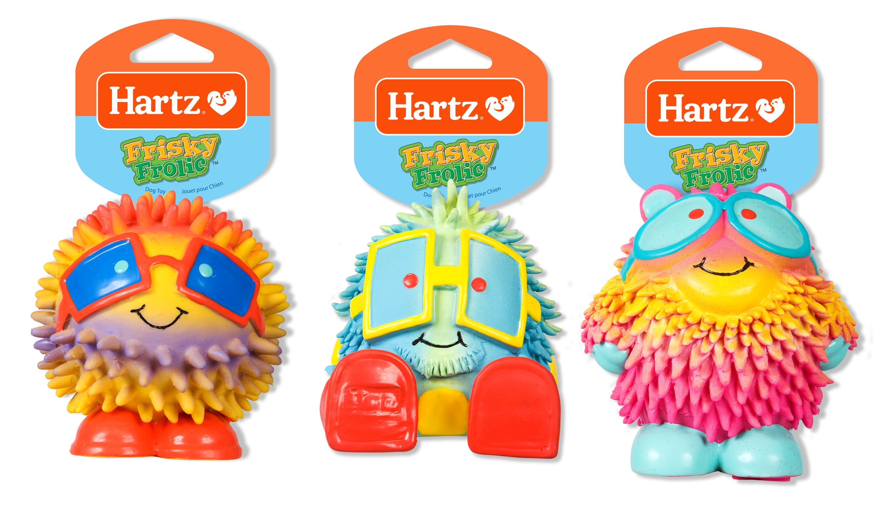 Hartz Frisky Frolic Assorted Dog Toy (Toy may vary) - Walmart