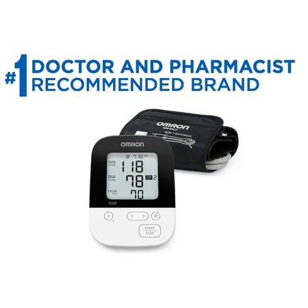 Omron5 Series Adult Cuff Arm Home Automatic Digital Blood Pressure Monitor 1-Tube Black 1 Each