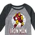 thumbnail image 3 of Marvel Iron Man - The Invincible Iron Man -Toddler And Youth Raglan, 3 of 5