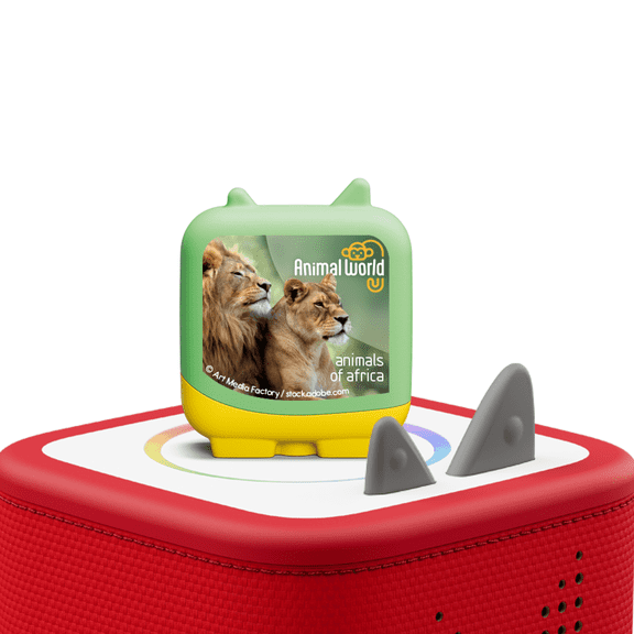 tonies Animal World 5: Animals of Africa Clever Set - 4 Pack, Age Group 5 