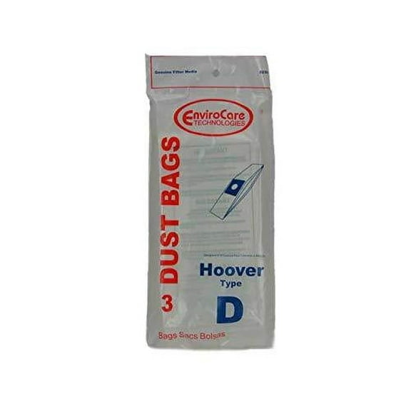 Compatible with Hoover 3 Pack Generic Type D Vacuum Bags
