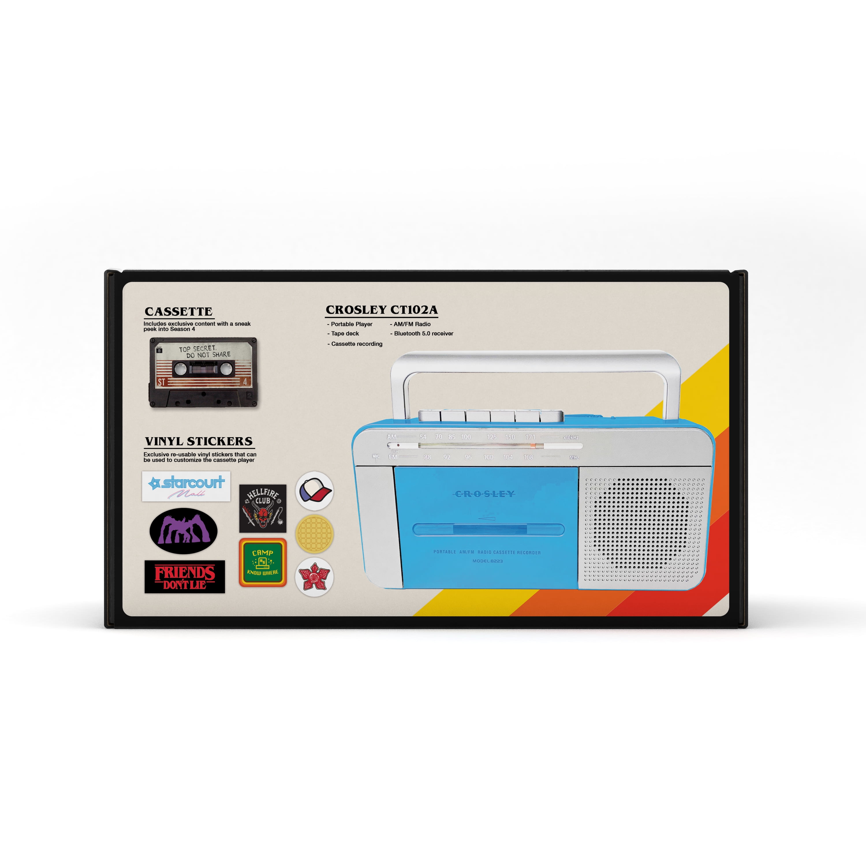 Crosley Stranger Things Walmart Exclusive Cassette Player