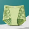 thumbnail image 2 of Mgmyaa Women's Briefs Ventilated Stretchable Soft Polyester Blend Relaxed Fit Elastic Waist Solid Color Lace Panties, 2 of 8