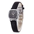 thumbnail image 1 of Reloj Lujo 3 Piezas para Mujer Cuadrado Con Correa Cuero Fina Informal Cuarzo (5 #), 1 of 5