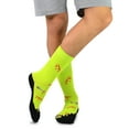 thumbnail image 4 of TeeHee Novelty Crazy Fun Crew Socks 3-Pack for Men (Bone & Monster foot), 4 of 4