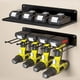 thumbnail image 3 of Estante de Pared para Almacenamiento de Herramientas Eléctricas Manuales, Estante Flotante para Herramientas Colgante, Estante para Taladro Eléctrico, para Taller y Garaje, 3 of 5