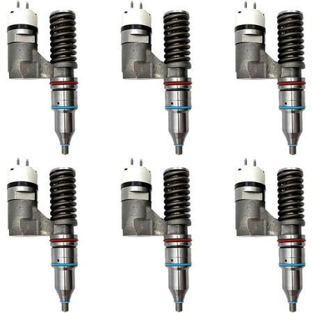 203-7685 2037685 6X Fuel injector for CAT 3176C 3196 Engine 725 730 Articulated Truck 345B 345BL 365B 365BL Excavator 972G II Wheel Loader 16H Motor Grader