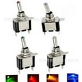 thumbnail image 5 of LED Illuminated On/Off Toggle Flick Switch Lighted Car Dash Dashboard 12V 20A, 5 of 5