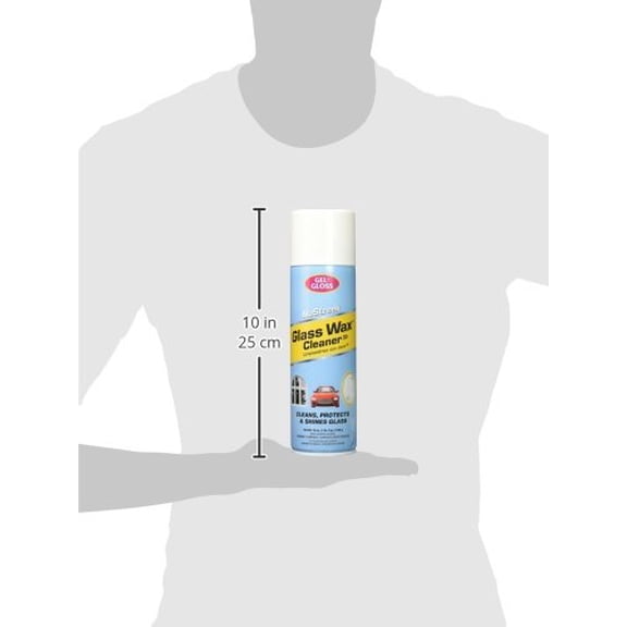 TR Industries NS019 No Streak Aerosol Spray Glass Cleaner - 19 oz.