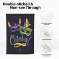 thumbnail image 5 of Mardi Gras Garden Flag Decoration Yard Farmhouse Double Sided Holiday Party Outdoor Camping Decor Flags 12x18in, 5 of 7