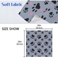 thumbnail image 7 of Coolnut Dog Paw Cloth Napkins Set of 4,Reusable Washable Polyester Dinner Table Napkins for Kitchen,Dining,Restaurant,Party Decoration, 7 of 7