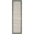 thumbnail image 2 of Safavieh Himalaya Lexine Solid Wool Runner Rug, Light Gray/Dark Gray, 2'3" x 14', 2 of 7