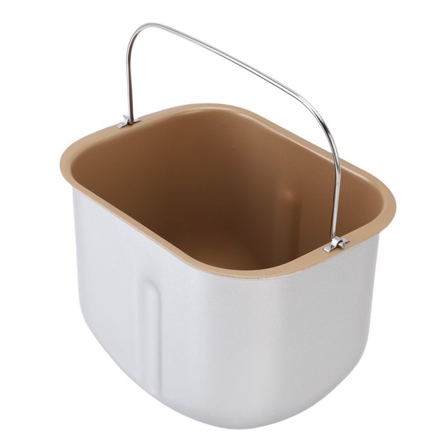 Bread Machine Baking Bucket, Stainless Steel Bread Machine Inner Pot for Commercial Bakeries