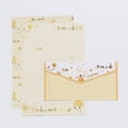 thumbnail image 5 of Vintage Floral Paper Stationery Set, 20 Pieces Set (10 Lined Sheets, 10 Envelope, 5 of 11