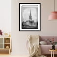 thumbnail image 3 of Historic Framed Print, Unitarian Church, 16th & Howard St., 17-7/8" x 21-7/8", 3 of 9