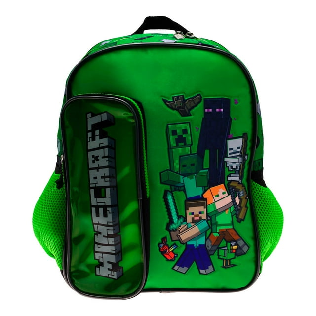 Mochila Kínder Infantil Microsoft Minecraft 11 L