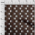 thumbnail image 1 of oneOone Cotton Silk Fabric Ikat Style Kasuri Print Sewing Fabric BTY 42 Inch Wide, 1 of 4